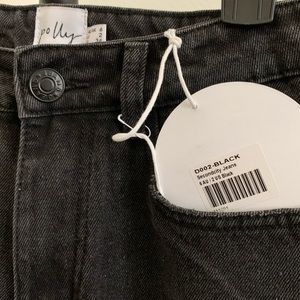 Princess Polly Secondcity Black Jeans US 2